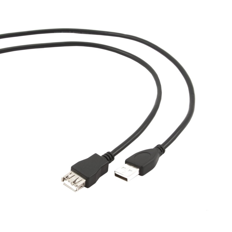 Gembird Cable de Extensión USB de 4,5 Mts Ngr
