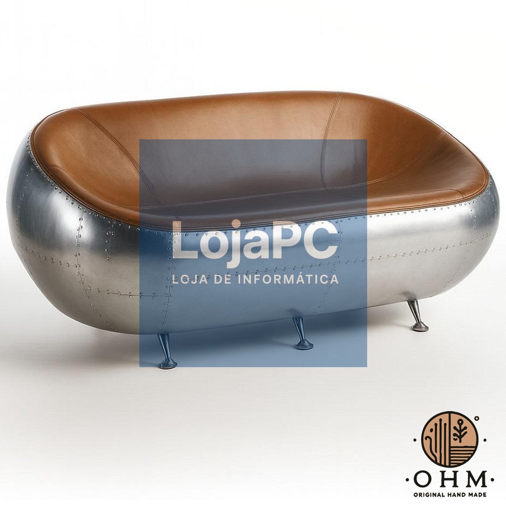 Sofá Loveseat Brown