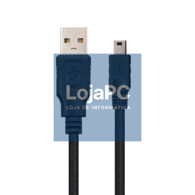 Nanocable Cable USB 2.0 Tipo A/M-Mini USB 5PIN/M1M — imagem 3