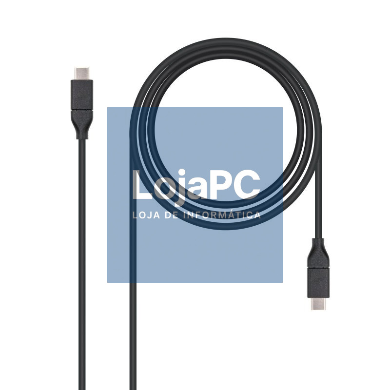 Nanocable Cable USB 3.1 Gen210Gbps USB-C A USB-C