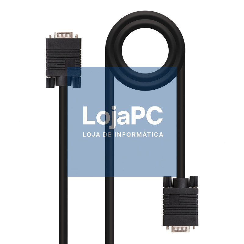 Nanocable Cable SVGA HDB15/M-HDB15/M, 1.8 M
