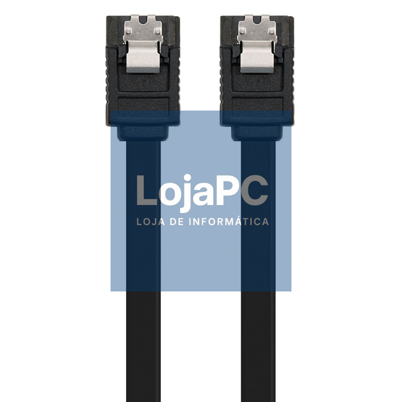 Nanocable Cable SATA III Datos 6G Anclajes 0.5 M — imagem 3