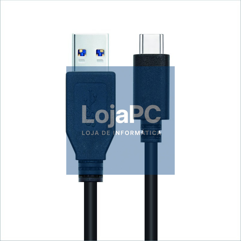 Nanocable Cable USB 3.1 Gen2 USB-C/M-A/M 1,5 M — imagem 3