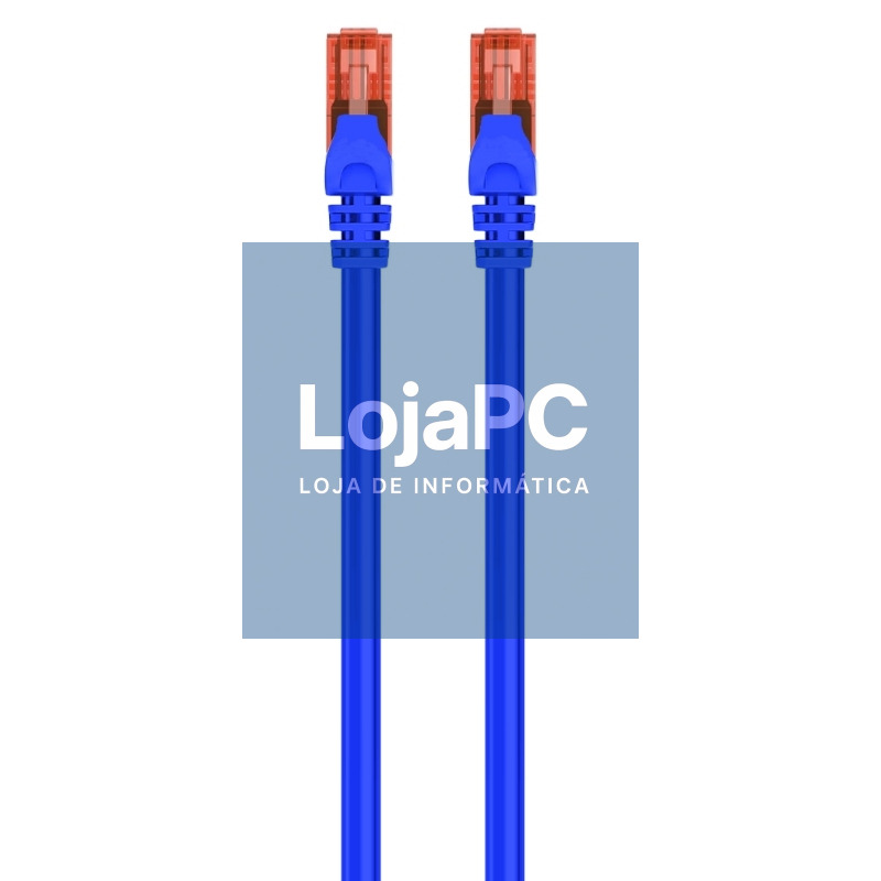 Ewent Latiguillo Categoría 6 U/UTP 1 M Azul