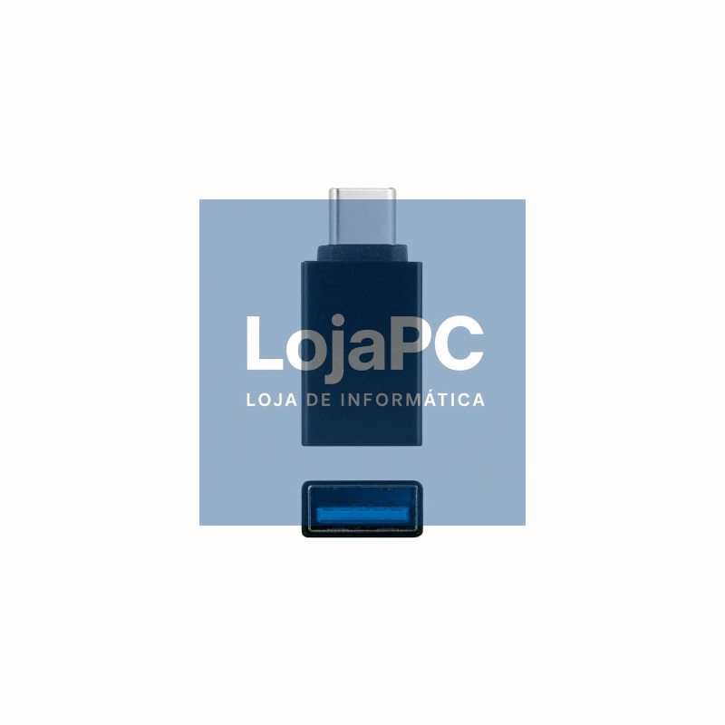 Nanocable Adaptador USB-C/M a USB3,1/H Aluminio — imagem 2