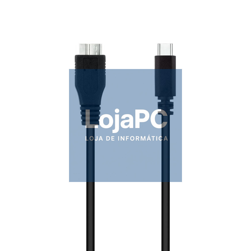 Nanocable Cable USB 3.0, USB-C/M-Micro B/M 1 m — imagem 2