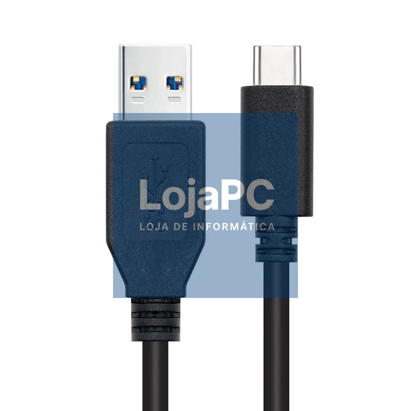 Nanocable Cable USB 3.1 Gen2 USB-C/M-A/M 2M