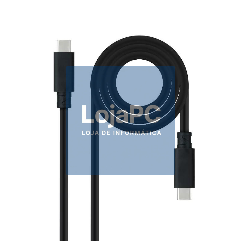 Nanocable Cable USB 3.1GEN2 5A USB-C/M-USB-C/M 2 M