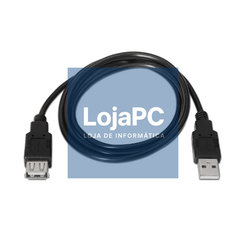 Aisens Cable USB 2.0 Tipo A/M-A/H negro 1.8m — imagem 3