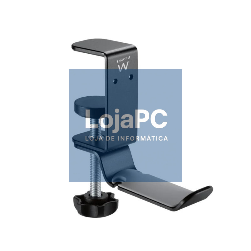 EWENT Soporte Auriculares ajustable escritorio