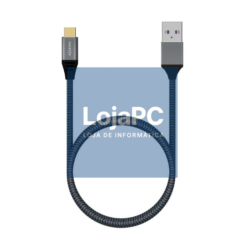 Aisens Cable USB 3.1 Gen2 Alu 3A CM-AM Gris 2.0M — imagem 5