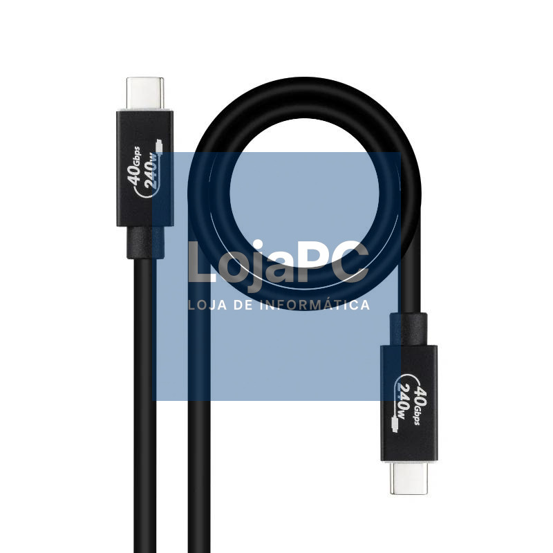 Nanocable Cable USB4 Gen3x2 40Gbps 240W USB-C 1.8M