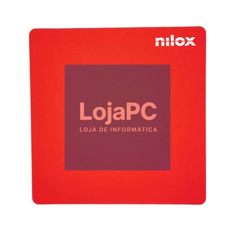 Nilox Alfombrilla base antidesliz Roja