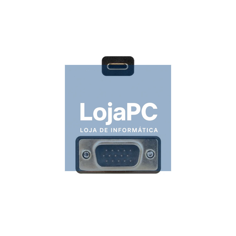 Nanocable Cable Conversor USB-C/M a VGA/M 1,8 M — imagem 3