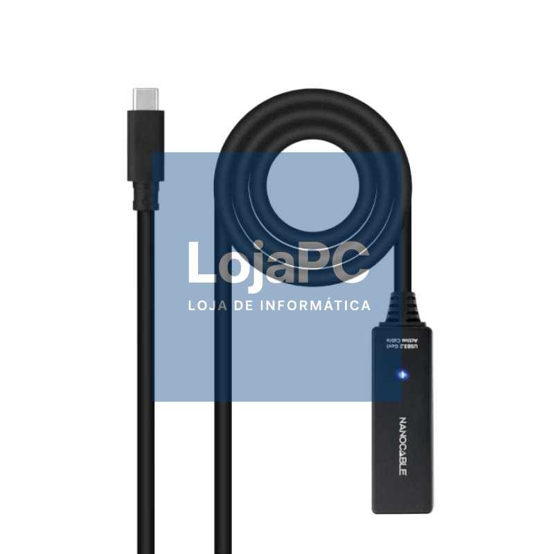 Nanocable Cable USB 3.2 amplif. C/M-C/H 5m