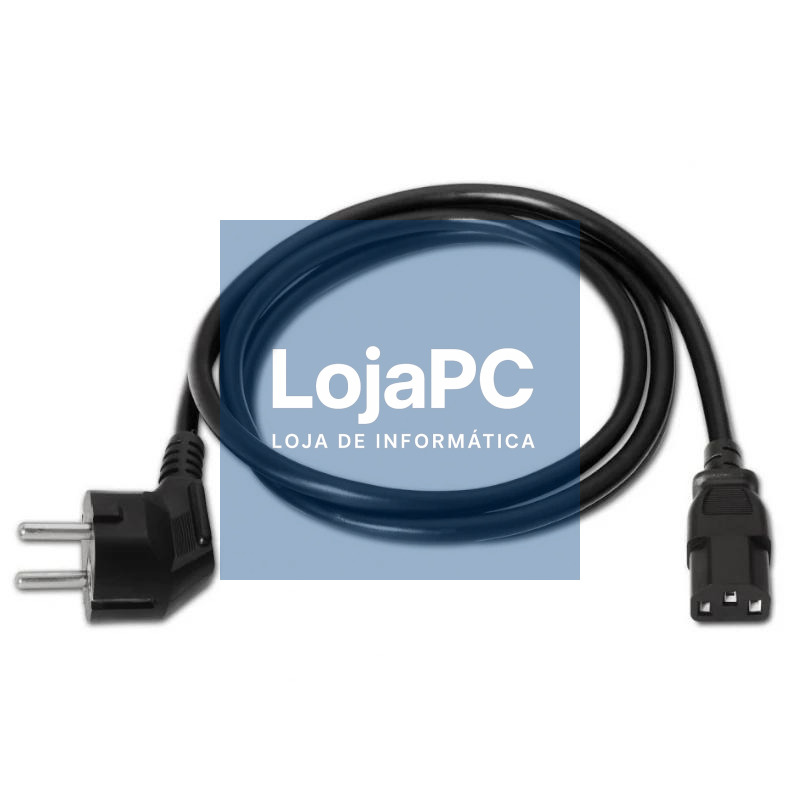 Aisens Cable alimentación CEE7M-C13H negro 3.0m