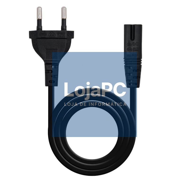 Nanocable Cable Alim. Forma 8 CEE7/16/M-C7/H, 3M
