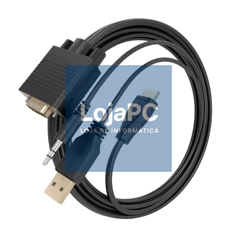 Aisens Cable Conversor SVGA y Audio a HDMI 1m — imagem 2