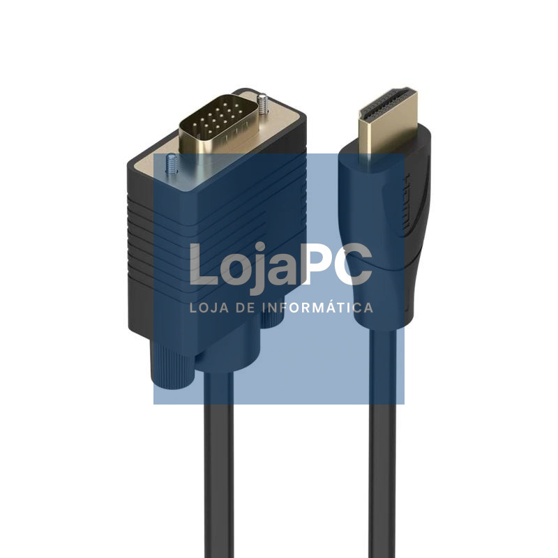 Aisens Cable Conversor HDMI/M a SVGA/M Negro 1.5m