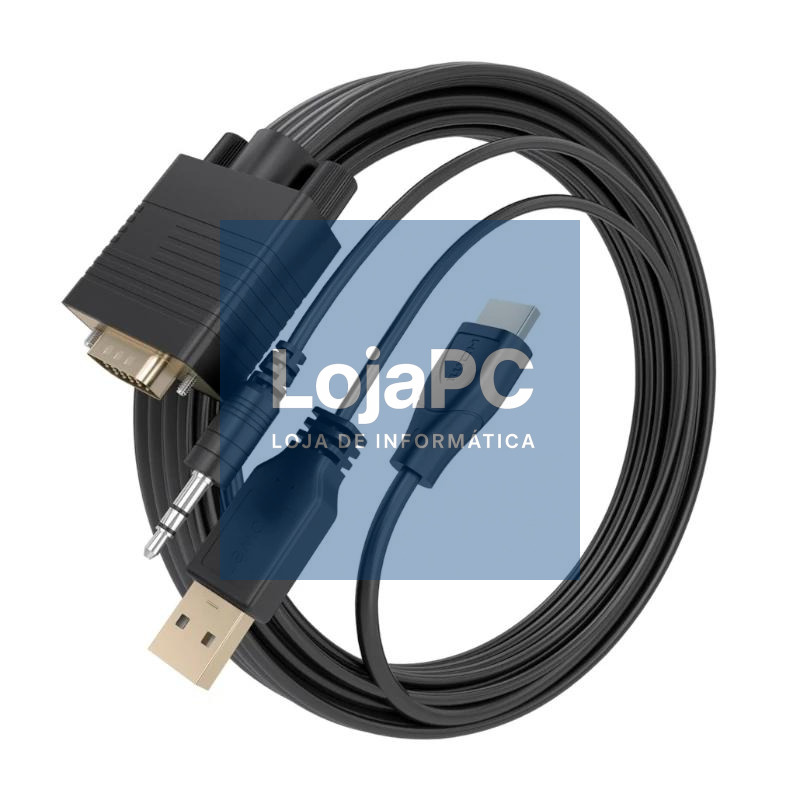Aisens Cable Conversor HDMI a SVGA y Audio 1.5m — imagem 3