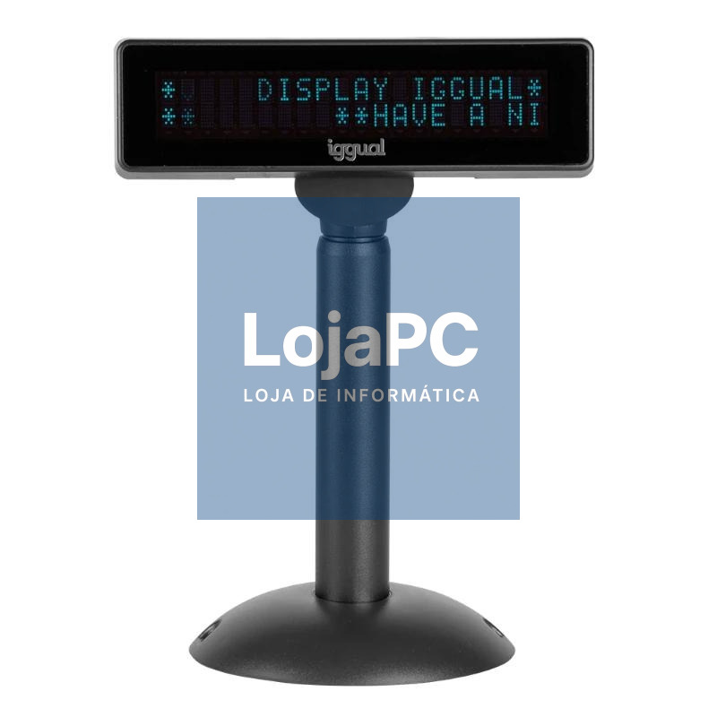 iggual Visor TPV regulable USB VFD 7" INFO DISPLAY