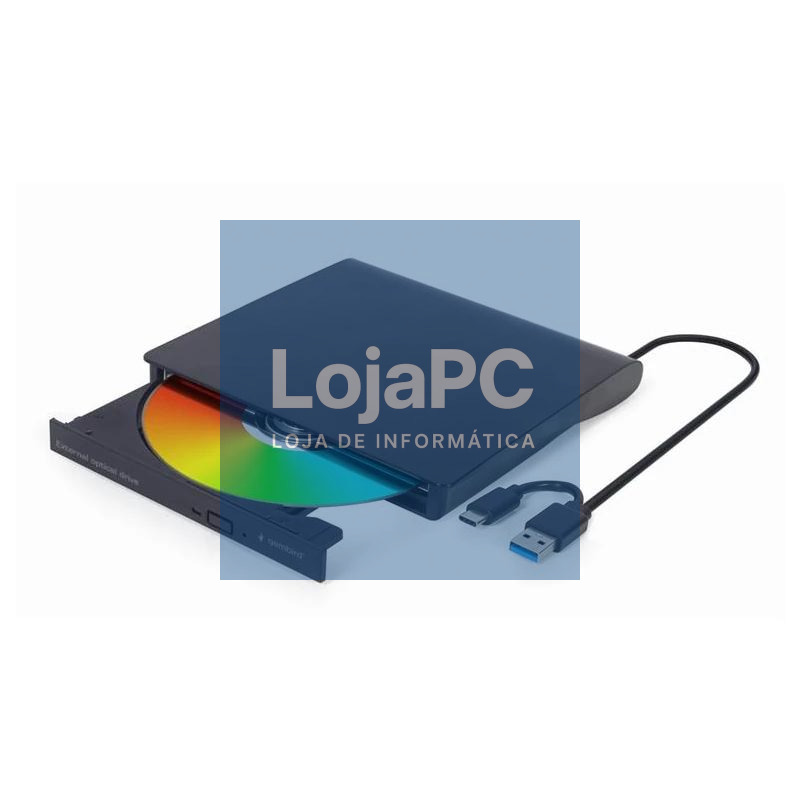 GEMBIRD Unidad de DVD USB externa Negro — imagem 2