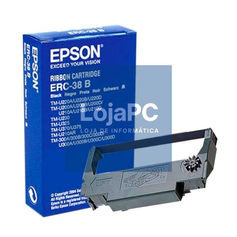 Epson Cinta ERC-38B Negro TMU200/U300