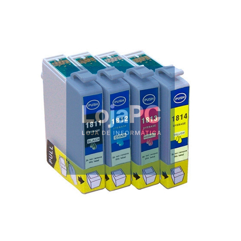 INKOEM Cartucho Compatible Epson T1814XL Amarillo