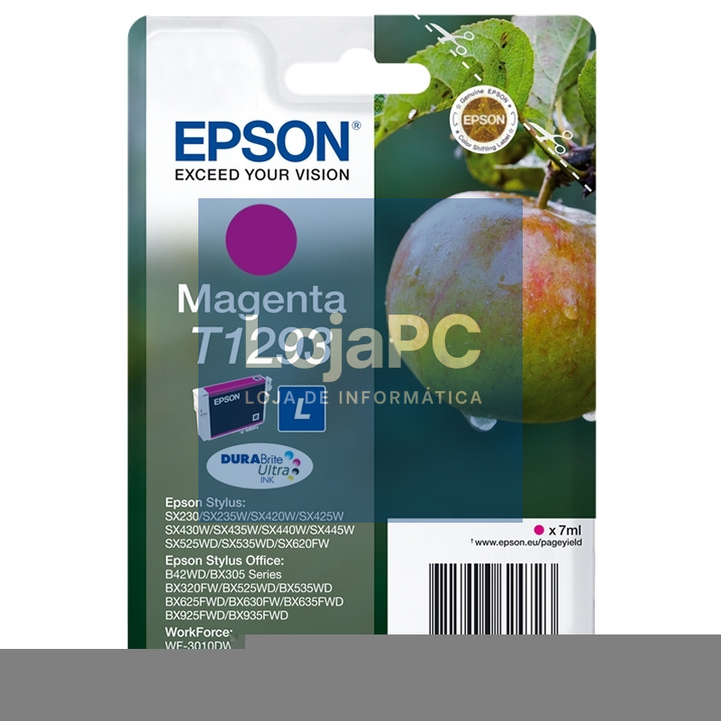 Epson Cartucho T1293 Magenta