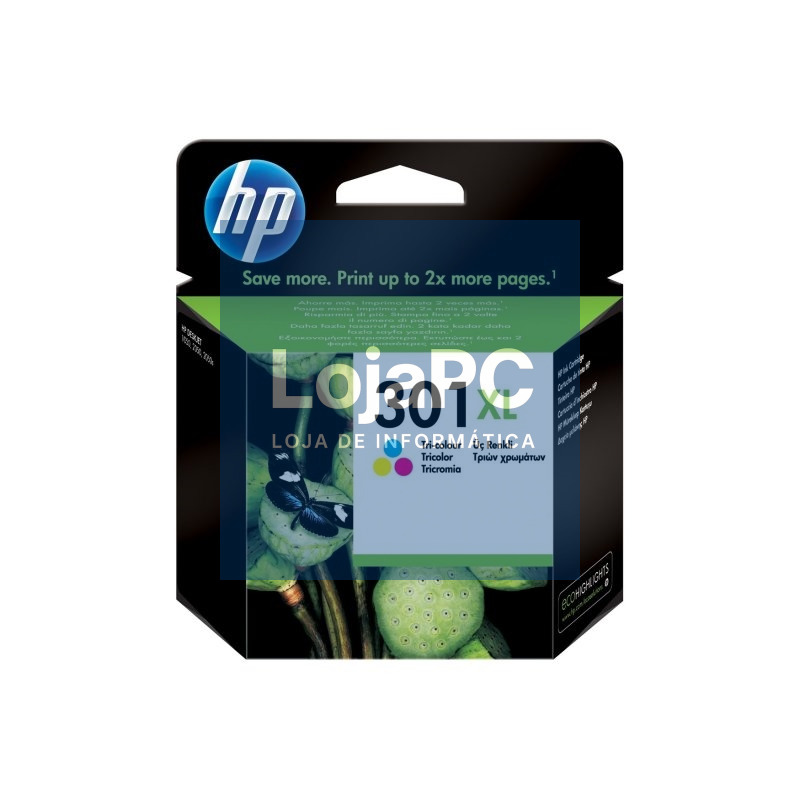 HP Cartucho 301XL Color