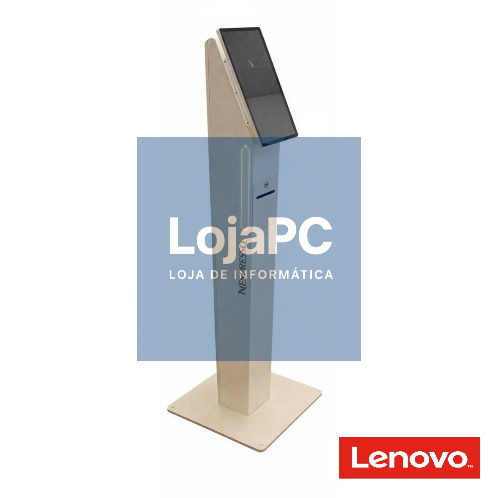 Dispensador / Quiosque Lenovo Intel J6412 8GB 120GB / 15.6" / 80mm / WI-FI / BT /  Suporte de Chão /  Windows 11 Pro