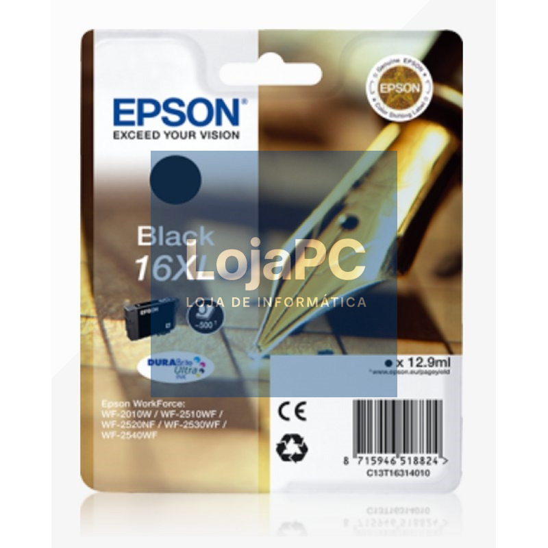 Epson Cartucho T1631XL Negro