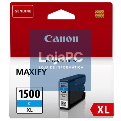 Canon Cartucho PGI-1500XLC Cian