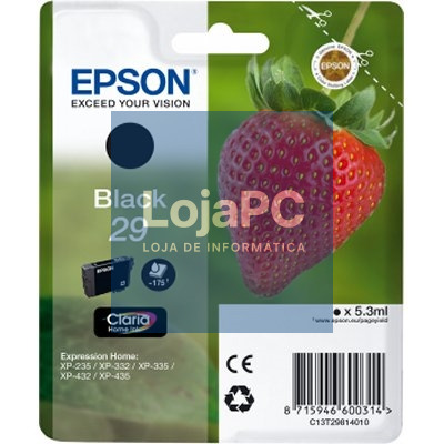 Epson Cartucho T2981 Negro