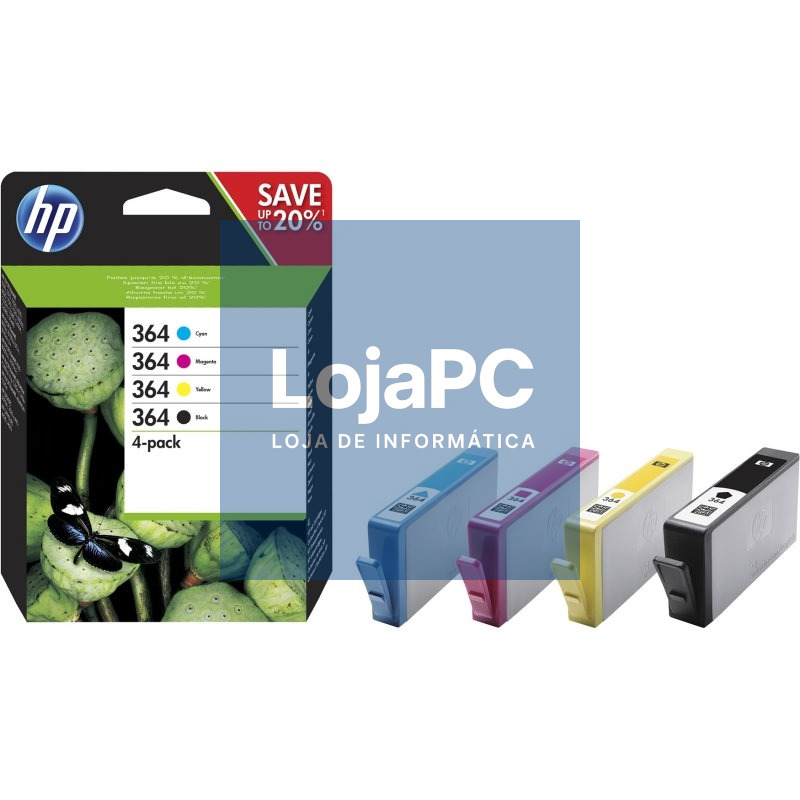 HP Cartucho Multipack 364