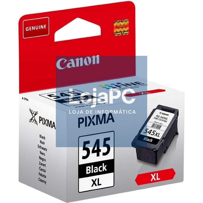 Canon Cartucho PG-545XL Negro