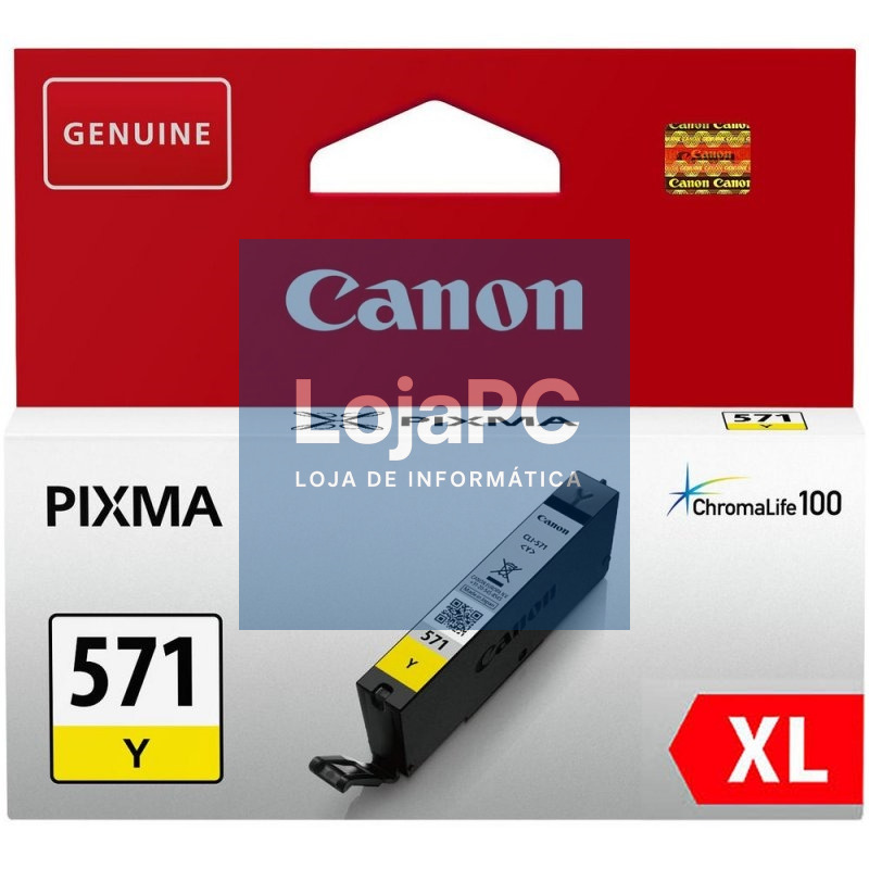 Canon Cartucho CLI-571YL XL Amarillo
