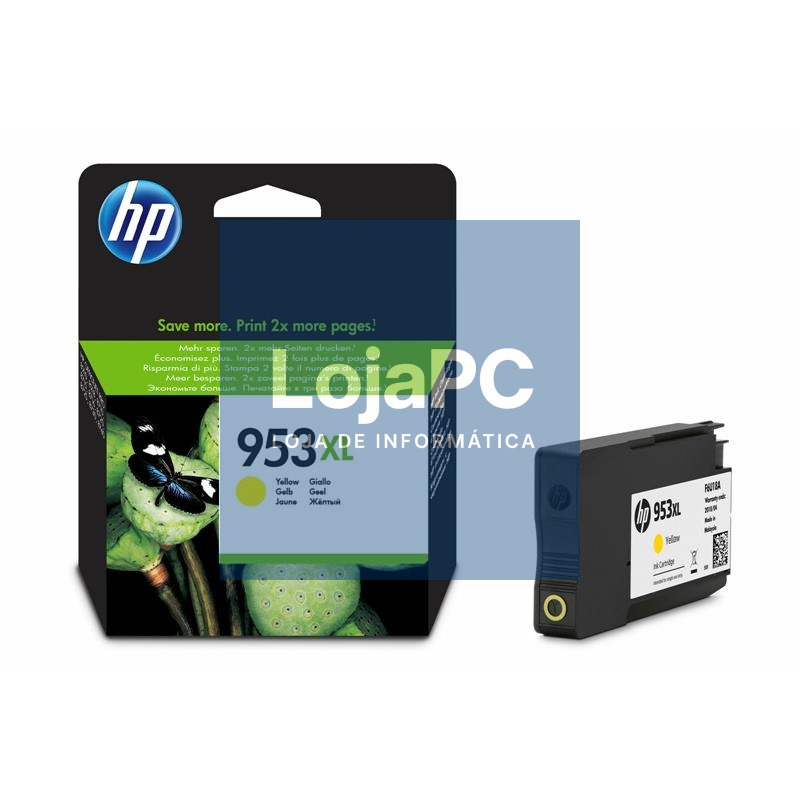 HP Cartucho 953XL Amarillo