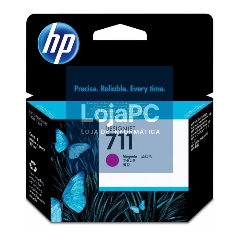 HP Cartucho 711 Magenta