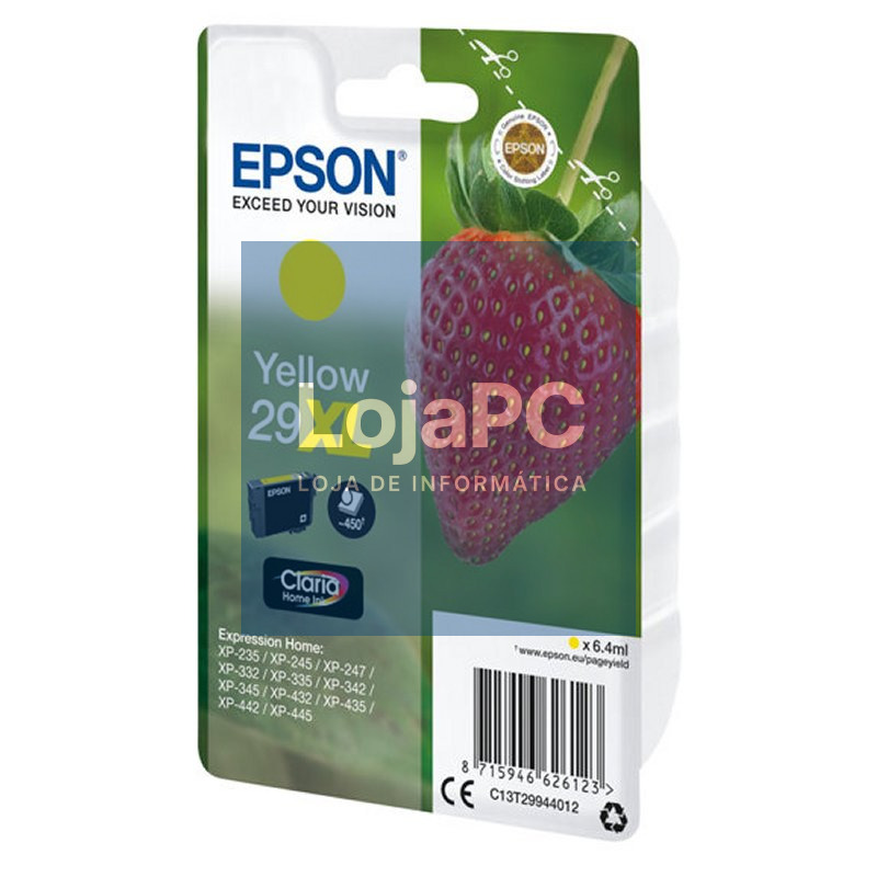 Epson Cartucho T2994XL Amarillo — imagem 3