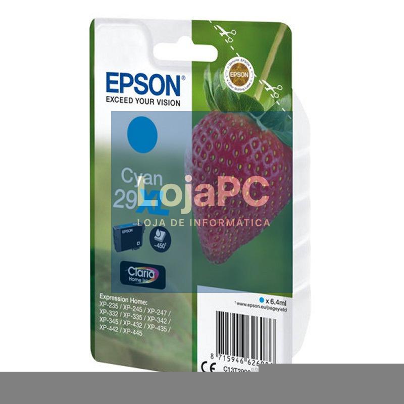 Epson Cartucho T2992XL Cyan — imagem 3