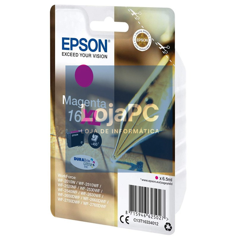 Epson Cartucho T1633XL Magenta — imagem 3