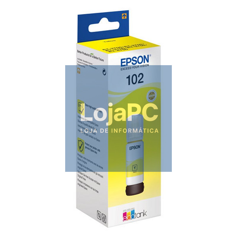 Epson Botella Tinta Ecotank 102 Amarillo — imagem 2