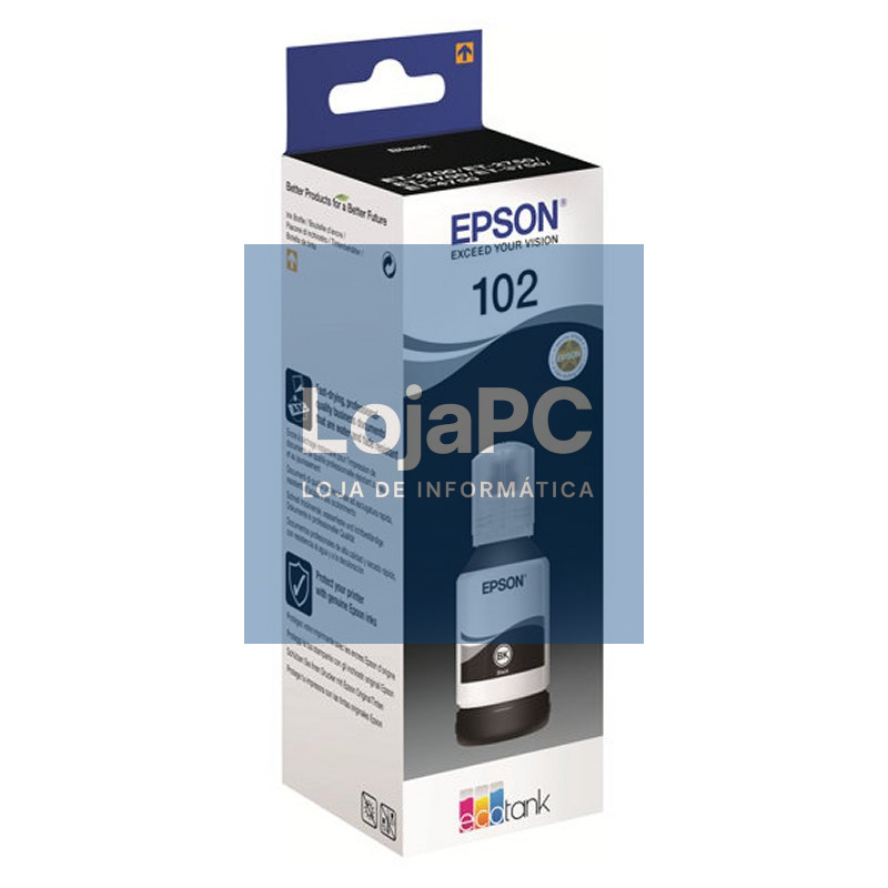 Epson Botella Tinta Ecotank 102 Negro — imagem 5
