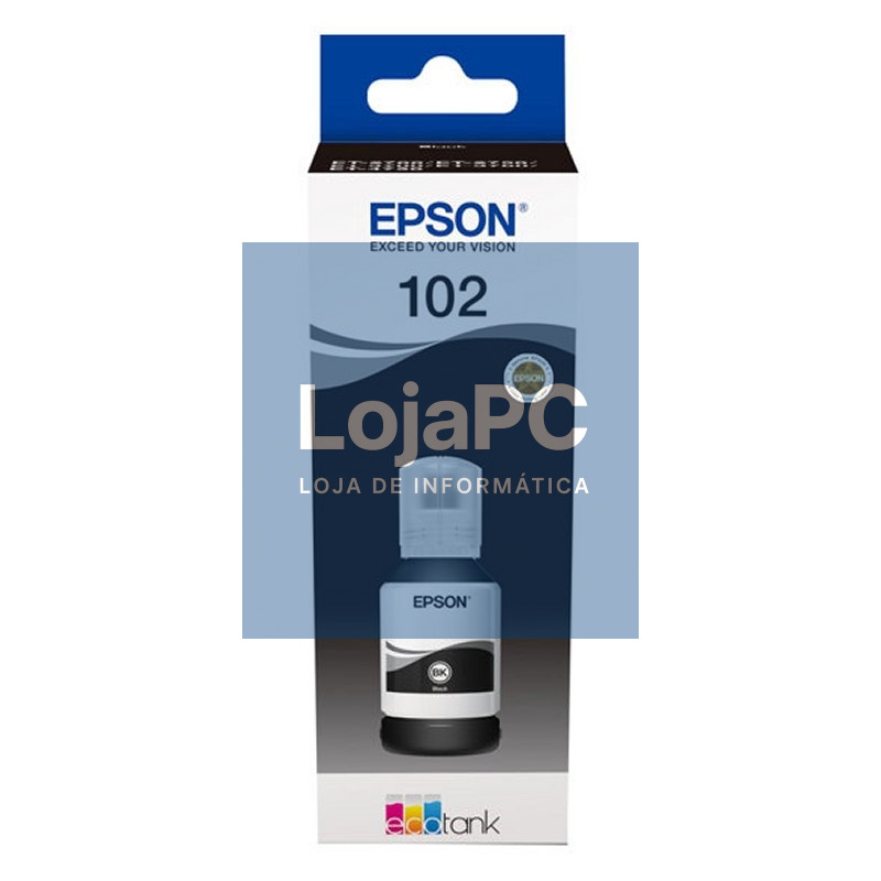 Epson Botella Tinta Ecotank 102 Negro