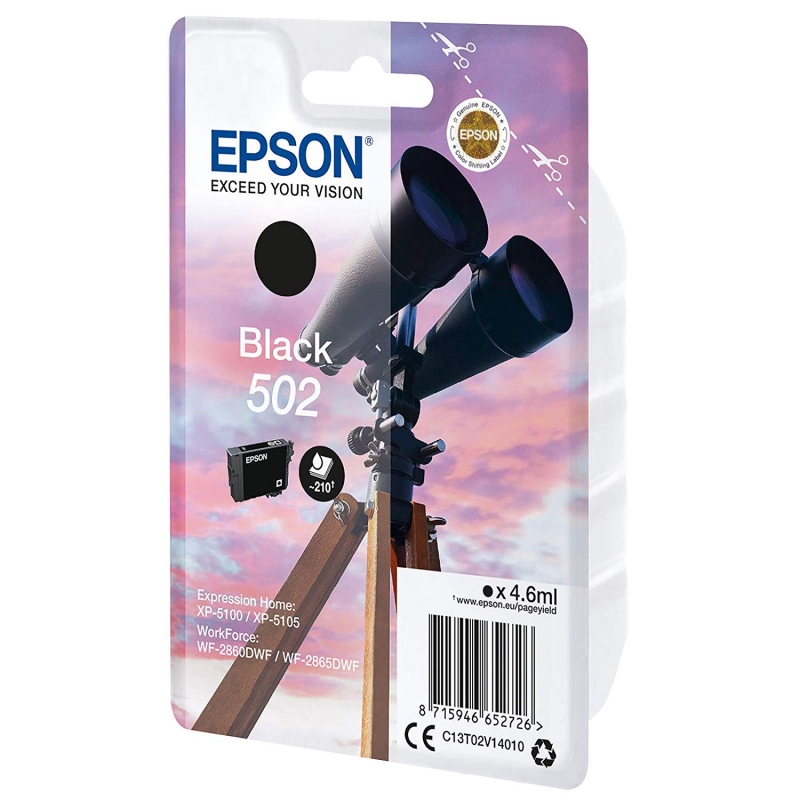 Epson Cartucho 502 Negro — imagem 3