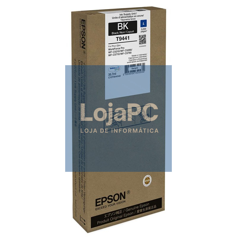 Epson Cartucho T9441 Negro — imagem 2