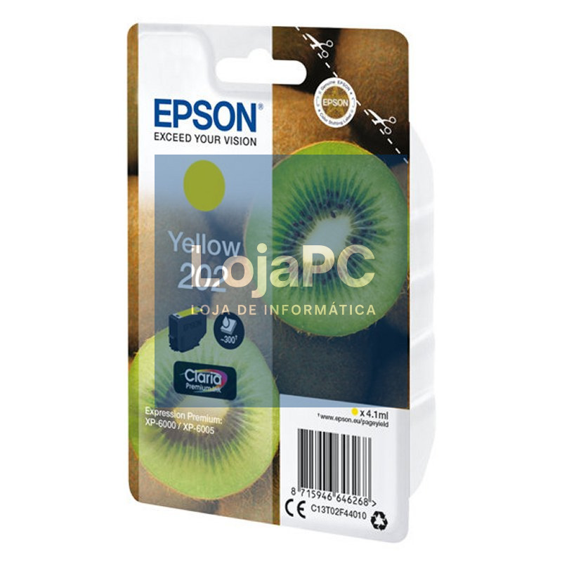 Epson Cartucho 202 Amarillo — imagem 3