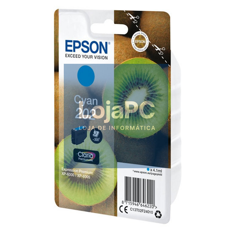Epson Cartucho 202 Cyan — imagem 3