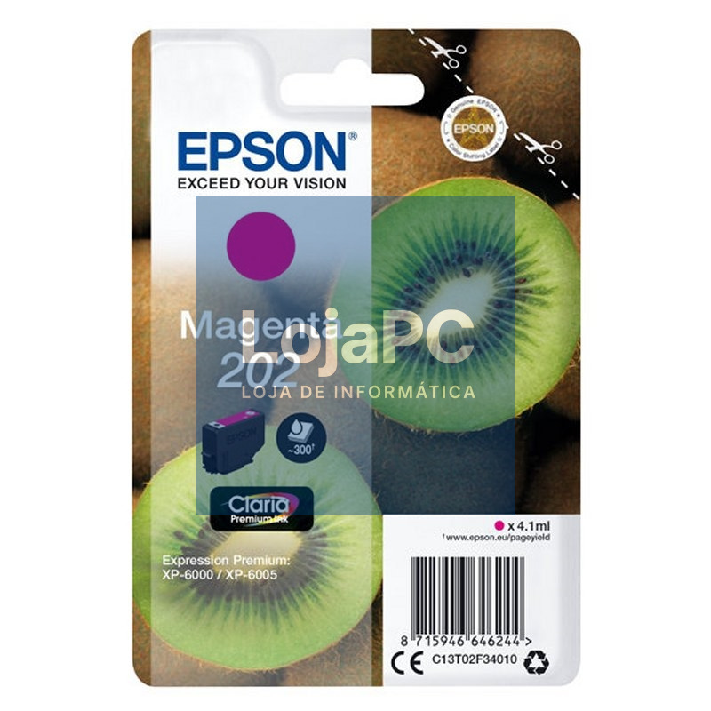 Epson Cartucho 202 Magenta